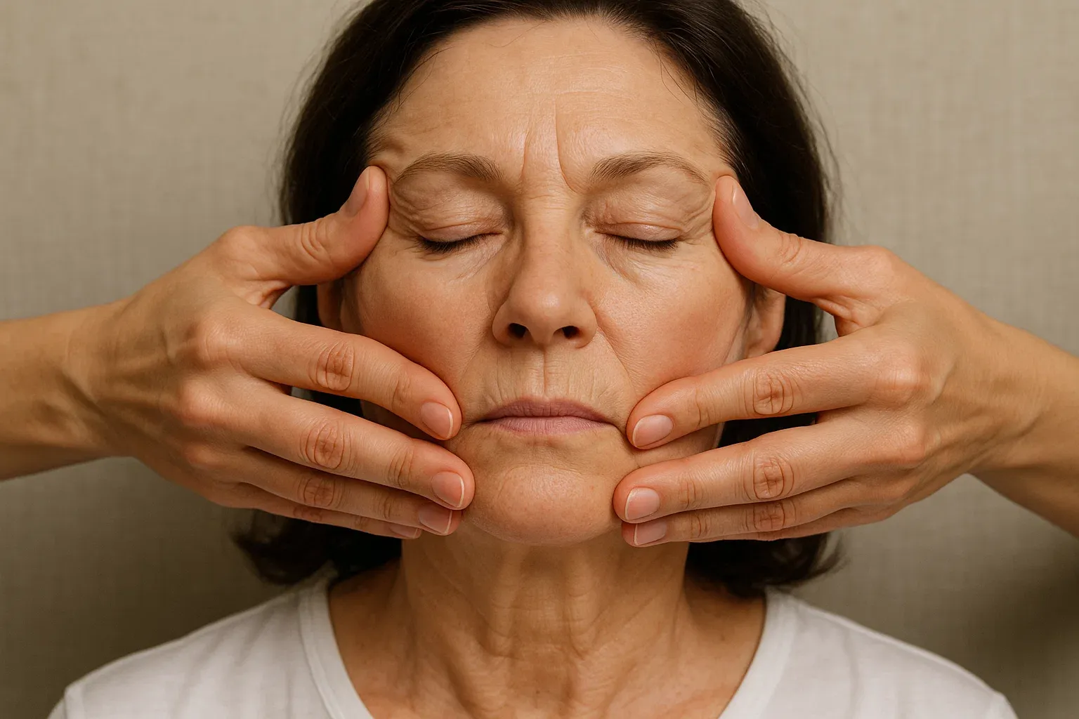 Manuální lifting obličeje – jemná masáž pro svěží pleť