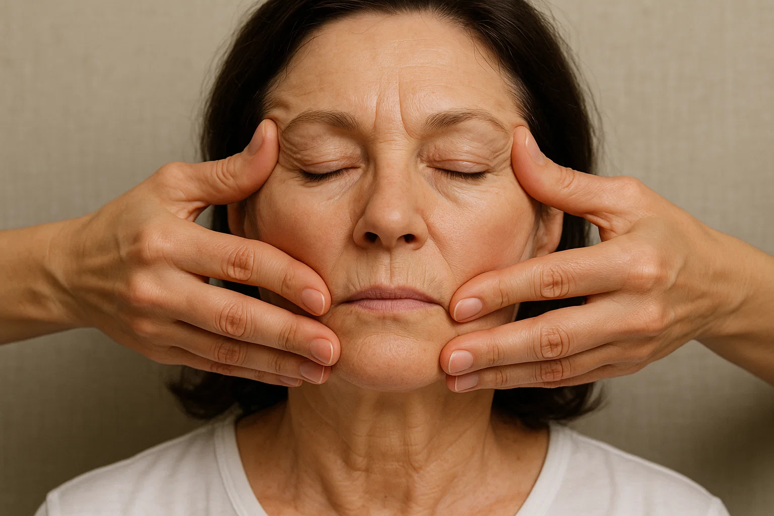 Manuální lifting obličeje – jemná masáž pro svěží pleť